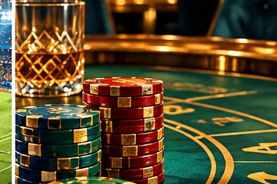 Slots, live tables and game checks